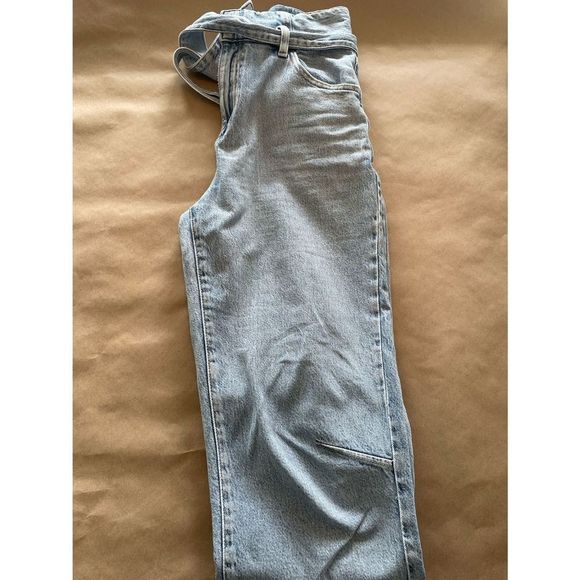 π Paper Bag Waist Mom Jeans - Picture 2 of 12